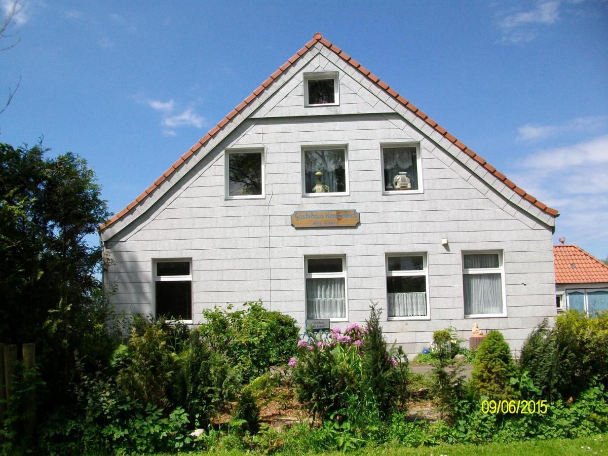 Gaestehaus Hemmerdeich-Alte Schule Oldenswort Exterior foto